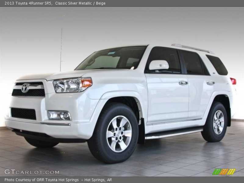 Classic Silver Metallic / Beige 2013 Toyota 4Runner SR5