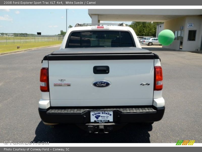 White Suede / Camel 2008 Ford Explorer Sport Trac XLT 4x4
