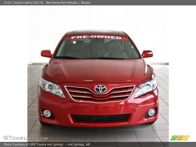 Barcelona Red Metallic / Bisque 2010 Toyota Camry XLE V6