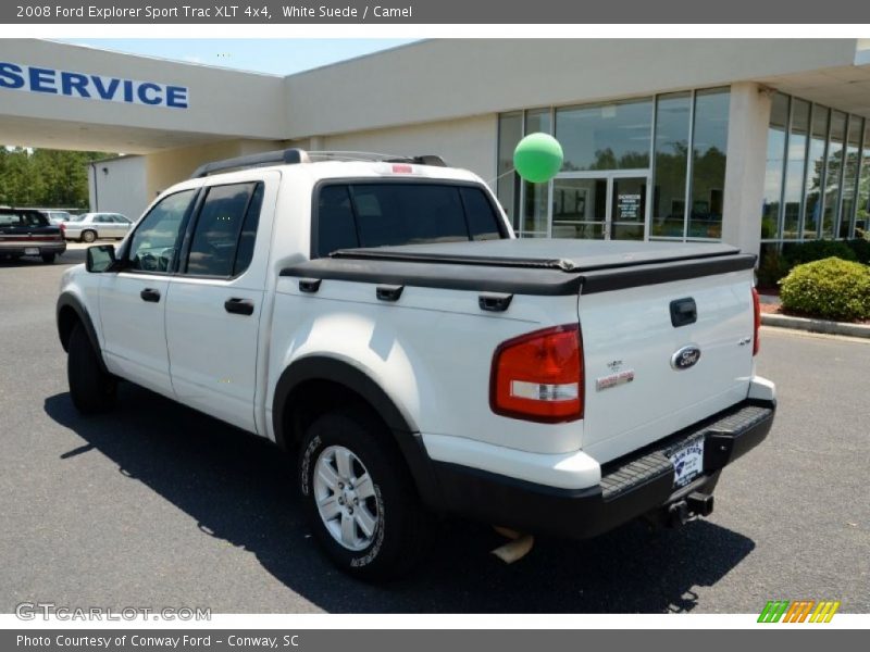 White Suede / Camel 2008 Ford Explorer Sport Trac XLT 4x4