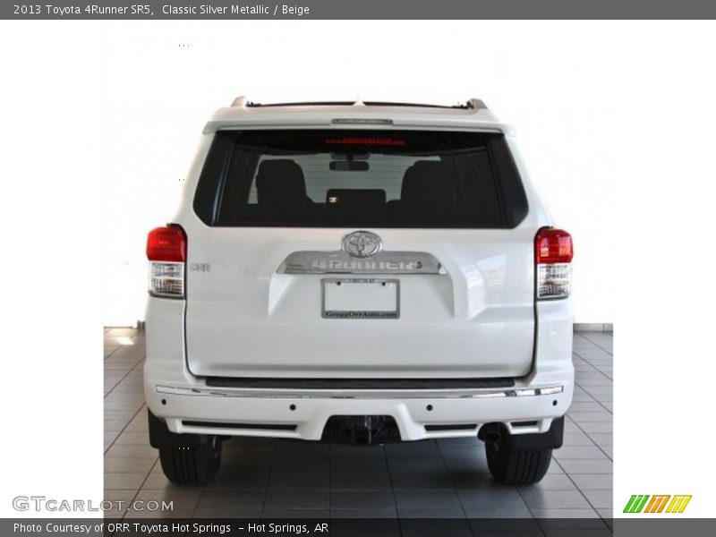 Classic Silver Metallic / Beige 2013 Toyota 4Runner SR5
