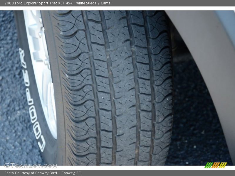 White Suede / Camel 2008 Ford Explorer Sport Trac XLT 4x4