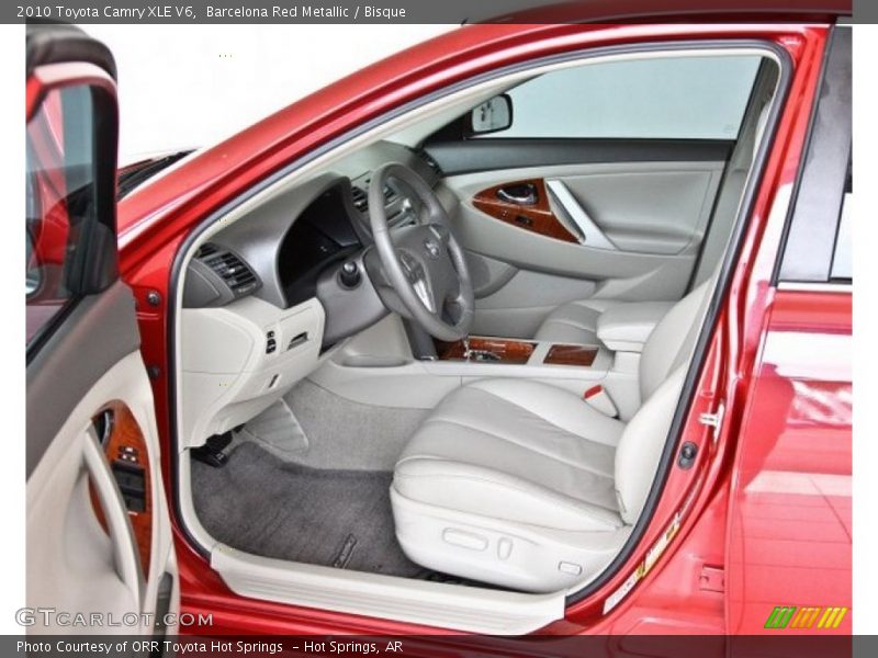 Front Seat of 2010 Camry XLE V6