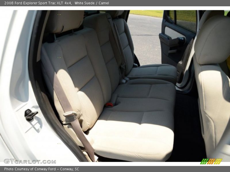 White Suede / Camel 2008 Ford Explorer Sport Trac XLT 4x4