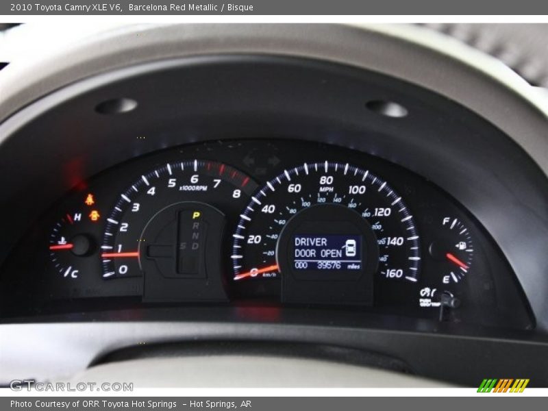 Barcelona Red Metallic / Bisque 2010 Toyota Camry XLE V6