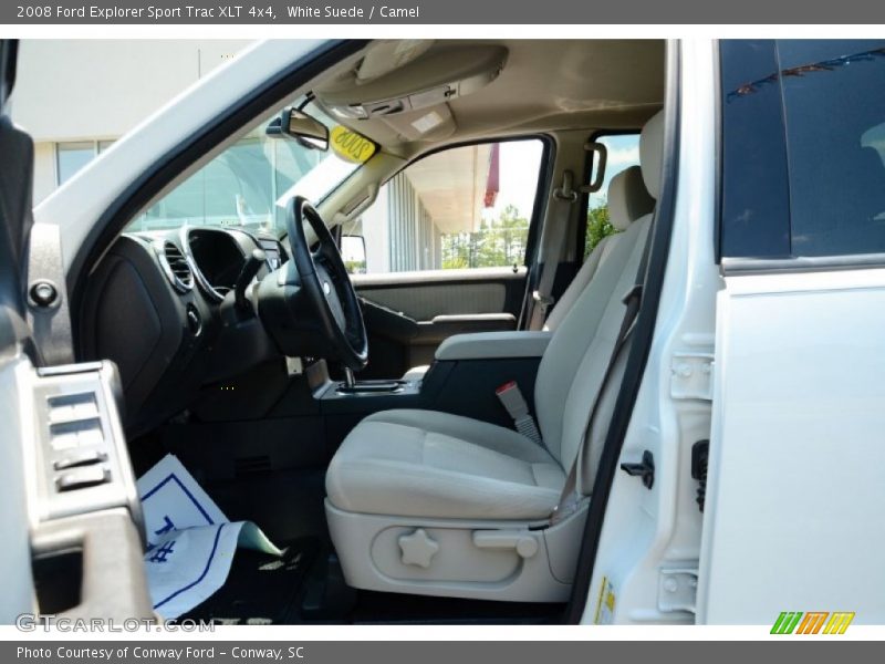 White Suede / Camel 2008 Ford Explorer Sport Trac XLT 4x4