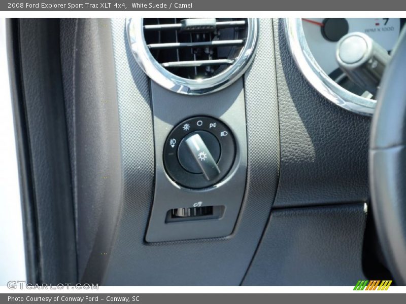 White Suede / Camel 2008 Ford Explorer Sport Trac XLT 4x4