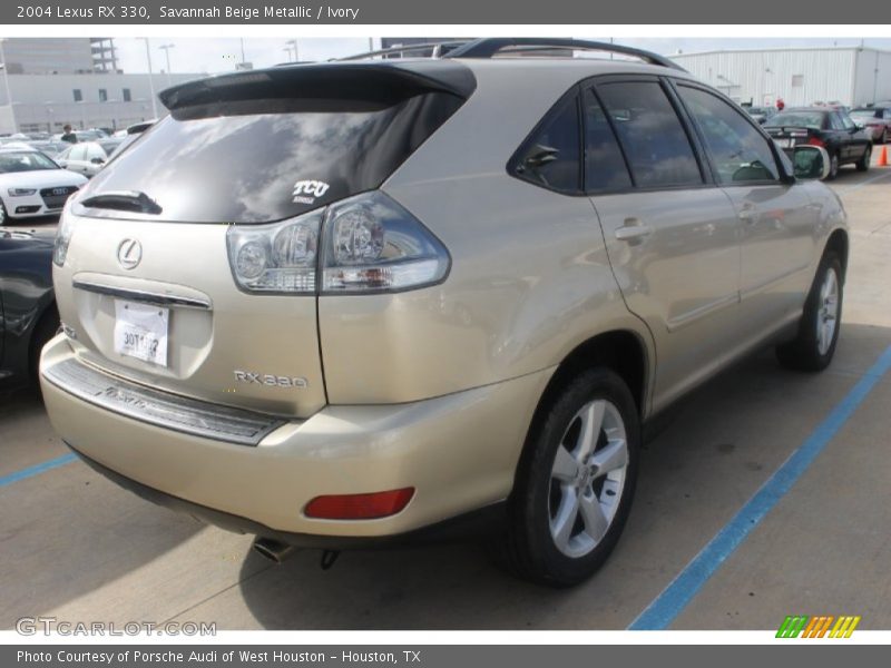 Savannah Beige Metallic / Ivory 2004 Lexus RX 330