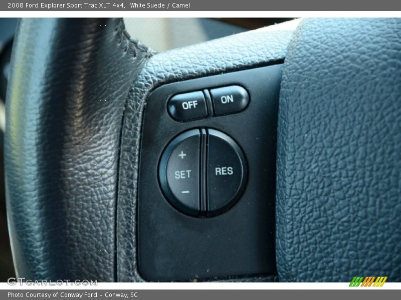 White Suede / Camel 2008 Ford Explorer Sport Trac XLT 4x4