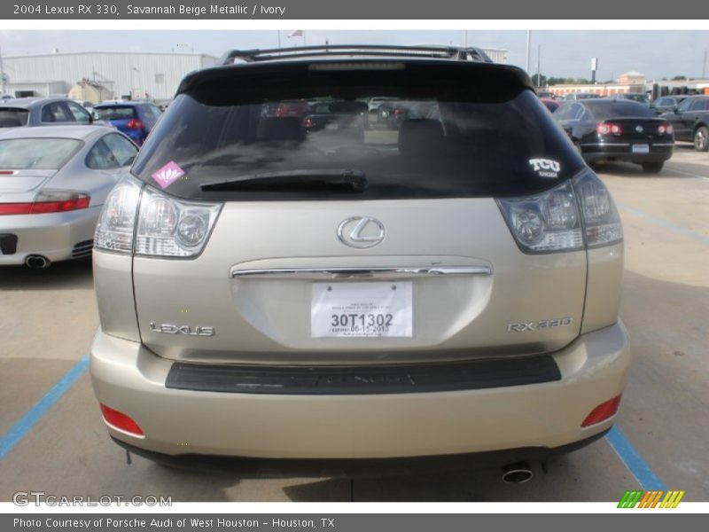 Savannah Beige Metallic / Ivory 2004 Lexus RX 330