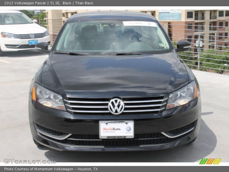 Black / Titan Black 2013 Volkswagen Passat 2.5L SE