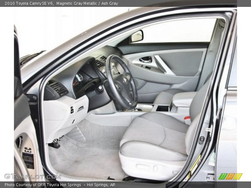 Front Seat of 2010 Camry SE V6