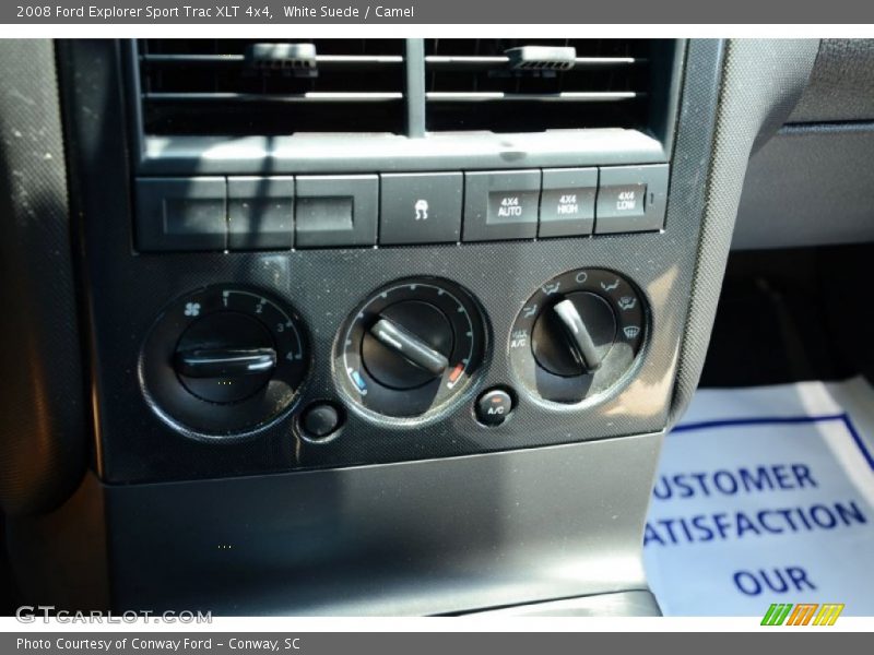 White Suede / Camel 2008 Ford Explorer Sport Trac XLT 4x4
