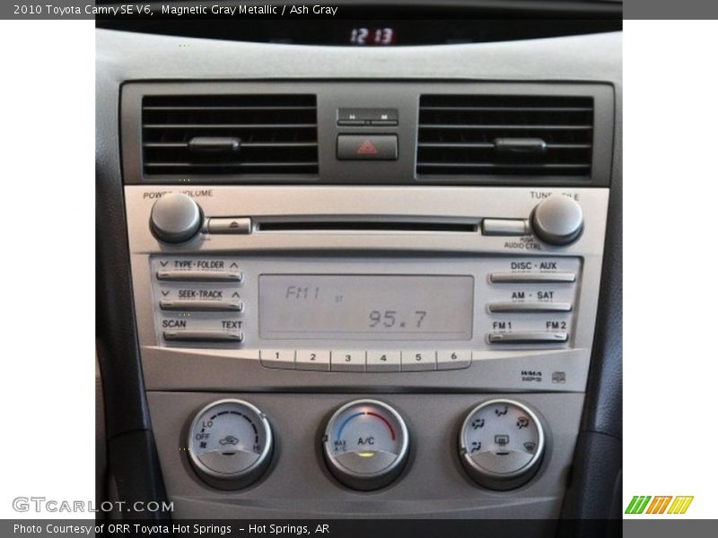 Audio System of 2010 Camry SE V6