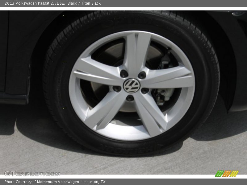 Black / Titan Black 2013 Volkswagen Passat 2.5L SE