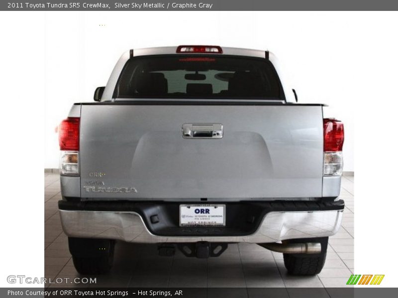 Silver Sky Metallic / Graphite Gray 2011 Toyota Tundra SR5 CrewMax