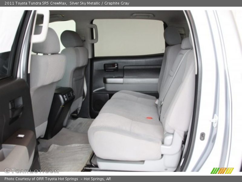 Silver Sky Metallic / Graphite Gray 2011 Toyota Tundra SR5 CrewMax