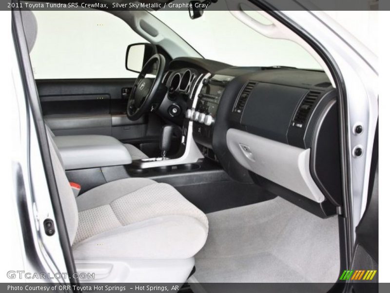 Silver Sky Metallic / Graphite Gray 2011 Toyota Tundra SR5 CrewMax