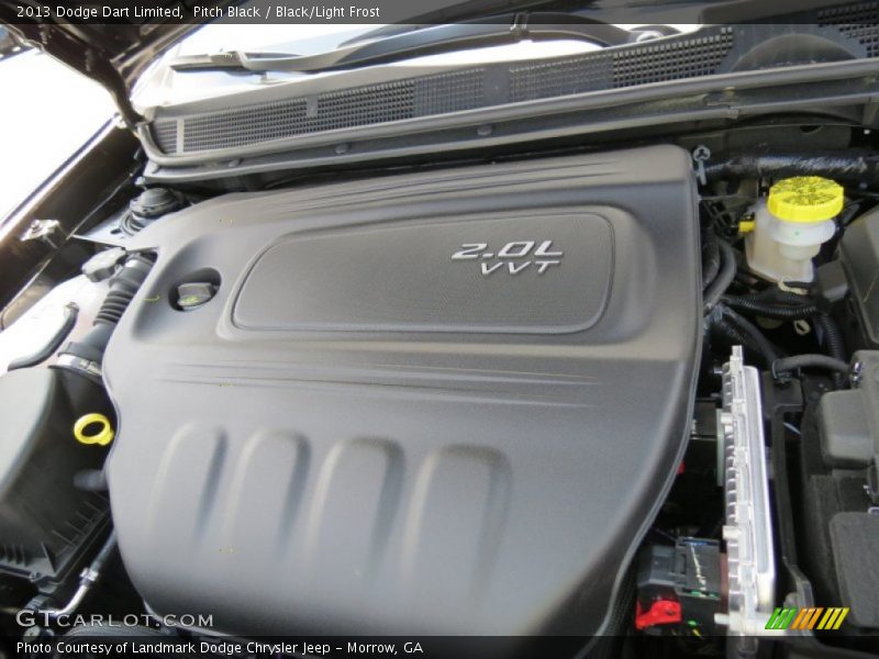 Pitch Black / Black/Light Frost 2013 Dodge Dart Limited