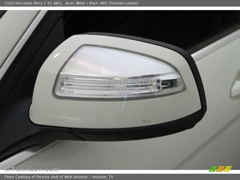 Arctic White / Black AMG Premium Leather 2009 Mercedes-Benz C 63 AMG