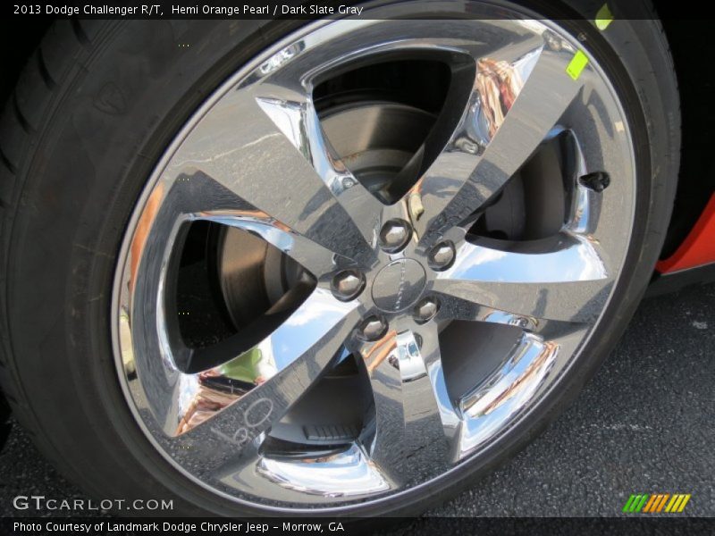 Hemi Orange Pearl / Dark Slate Gray 2013 Dodge Challenger R/T