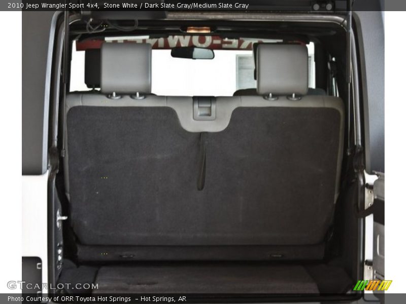 Stone White / Dark Slate Gray/Medium Slate Gray 2010 Jeep Wrangler Sport 4x4