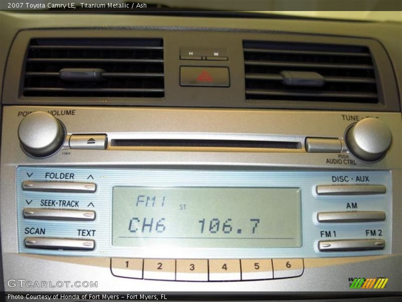 Titanium Metallic / Ash 2007 Toyota Camry LE
