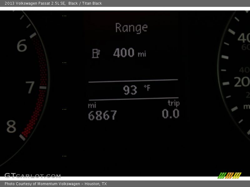 Black / Titan Black 2013 Volkswagen Passat 2.5L SE