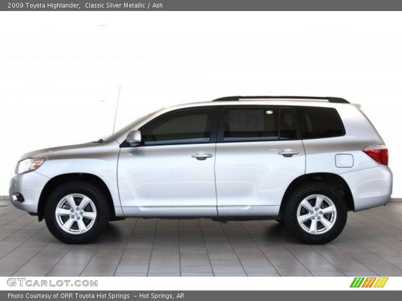 Classic Silver Metallic / Ash 2009 Toyota Highlander