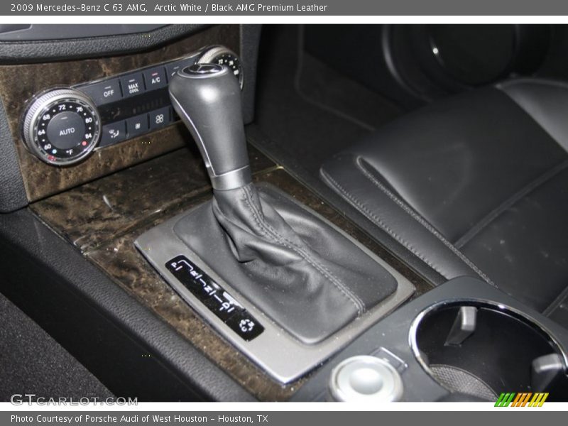 Arctic White / Black AMG Premium Leather 2009 Mercedes-Benz C 63 AMG