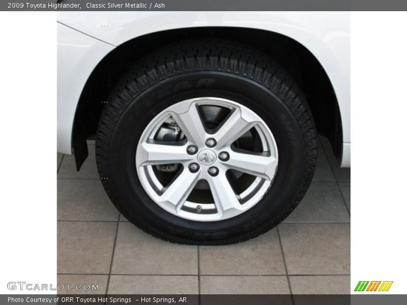 Classic Silver Metallic / Ash 2009 Toyota Highlander