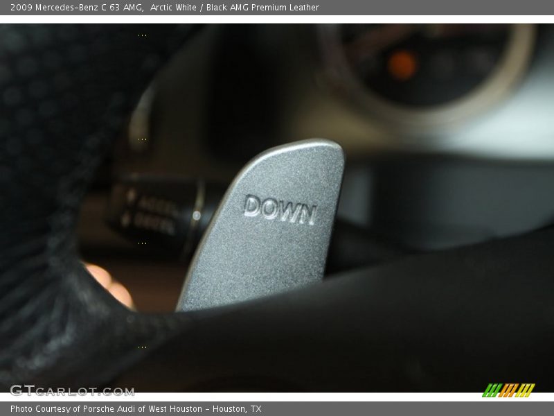 Arctic White / Black AMG Premium Leather 2009 Mercedes-Benz C 63 AMG