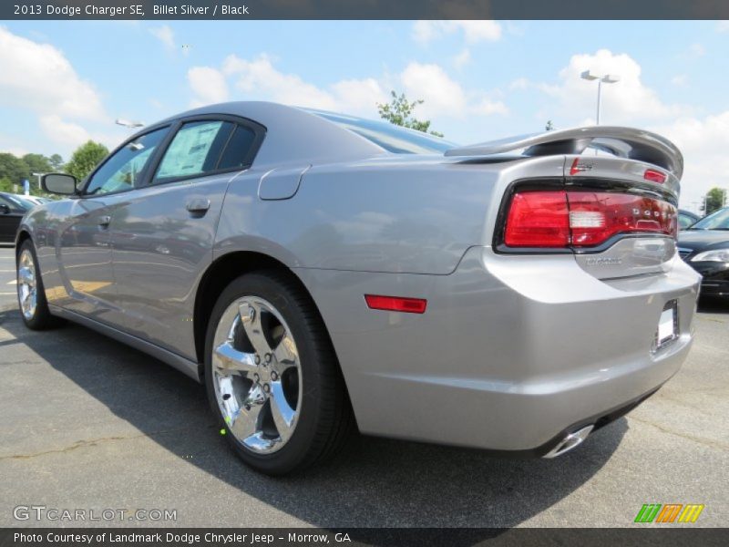 Billet Silver / Black 2013 Dodge Charger SE