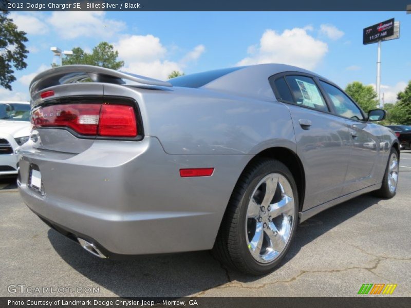 Billet Silver / Black 2013 Dodge Charger SE