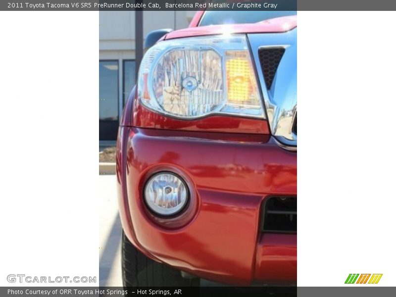 Barcelona Red Metallic / Graphite Gray 2011 Toyota Tacoma V6 SR5 PreRunner Double Cab