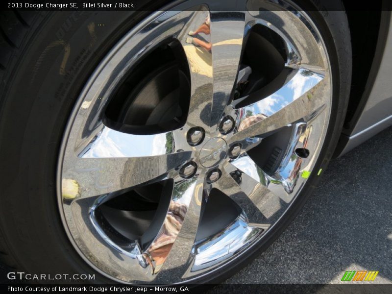 Billet Silver / Black 2013 Dodge Charger SE