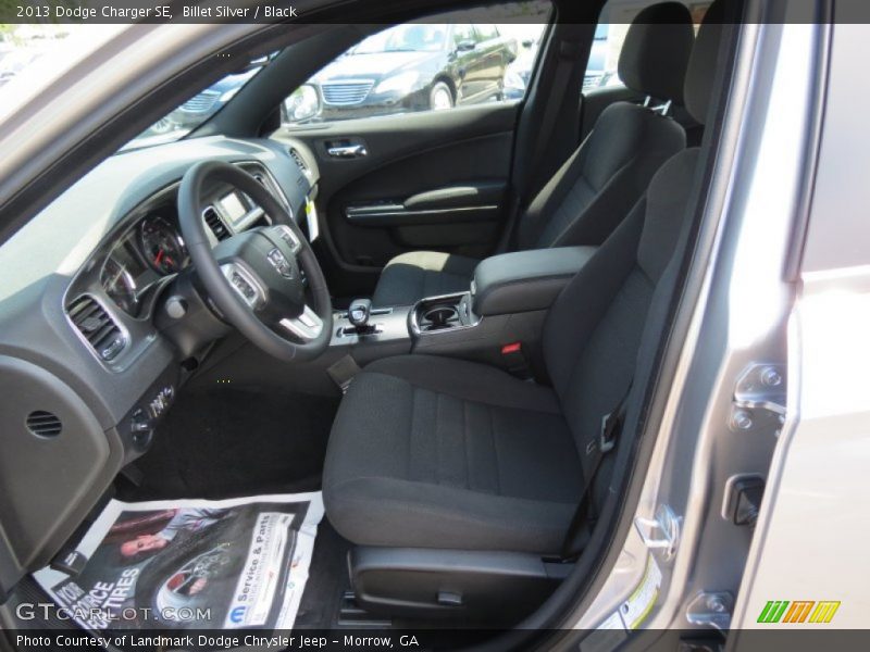 Billet Silver / Black 2013 Dodge Charger SE