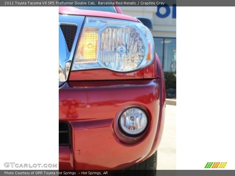 Barcelona Red Metallic / Graphite Gray 2011 Toyota Tacoma V6 SR5 PreRunner Double Cab
