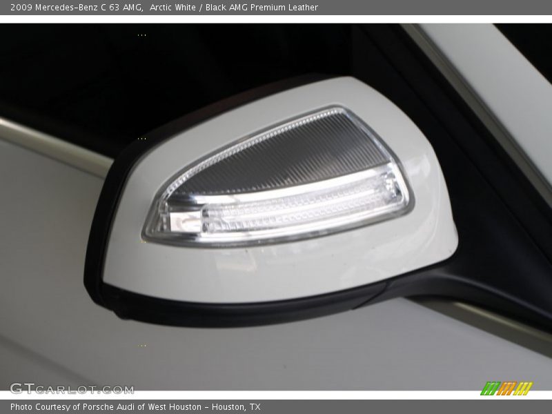 Arctic White / Black AMG Premium Leather 2009 Mercedes-Benz C 63 AMG