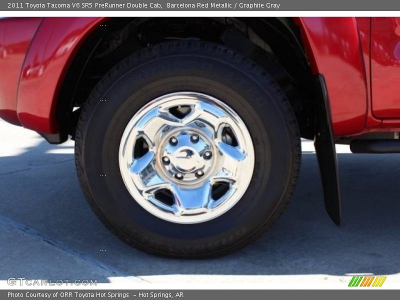 Barcelona Red Metallic / Graphite Gray 2011 Toyota Tacoma V6 SR5 PreRunner Double Cab