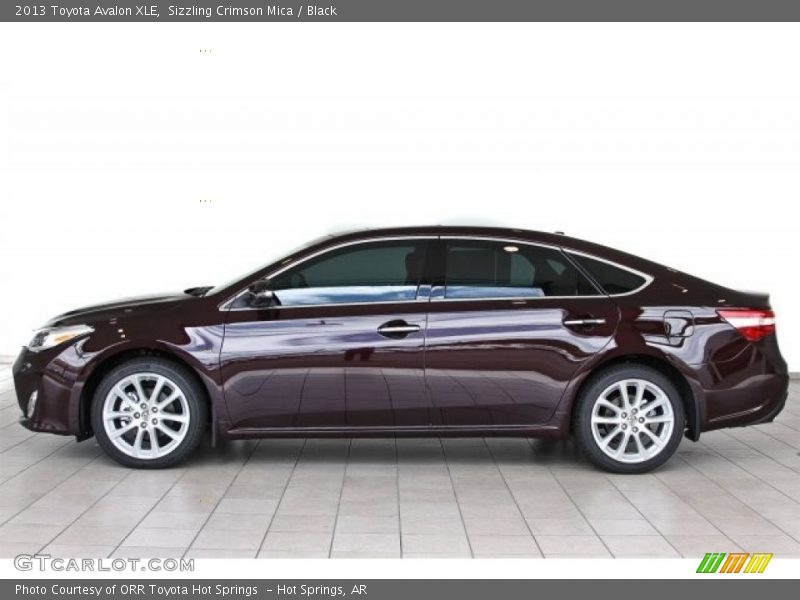  2013 Avalon XLE Sizzling Crimson Mica
