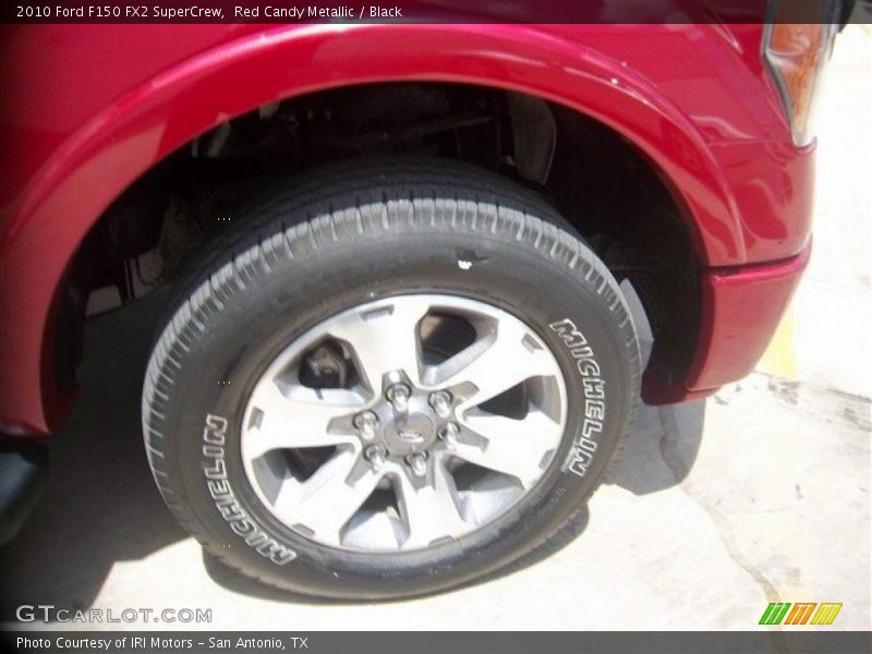 Red Candy Metallic / Black 2010 Ford F150 FX2 SuperCrew