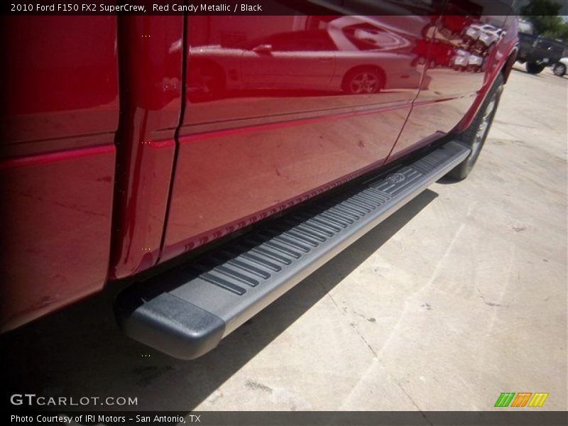 Red Candy Metallic / Black 2010 Ford F150 FX2 SuperCrew