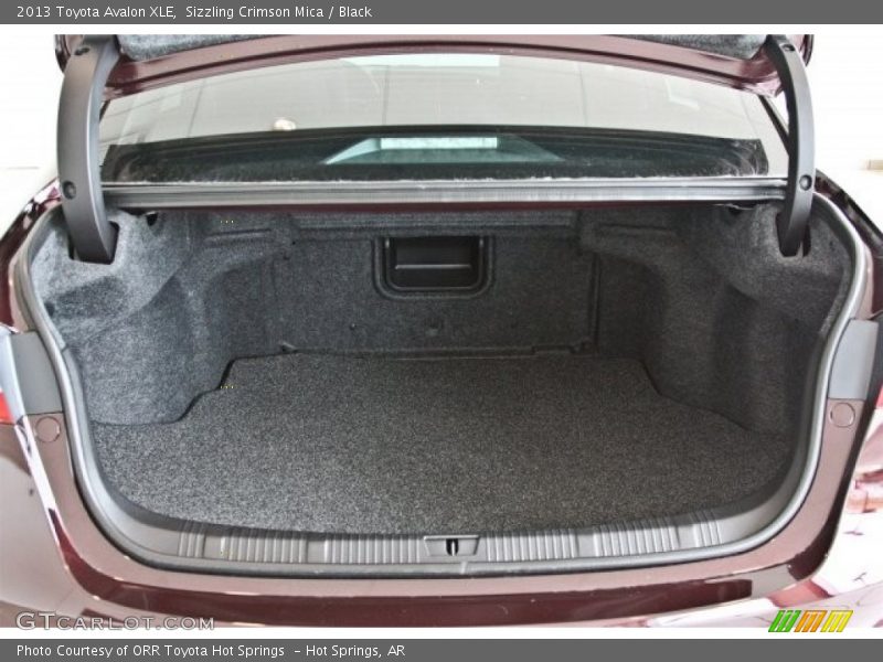  2013 Avalon XLE Trunk