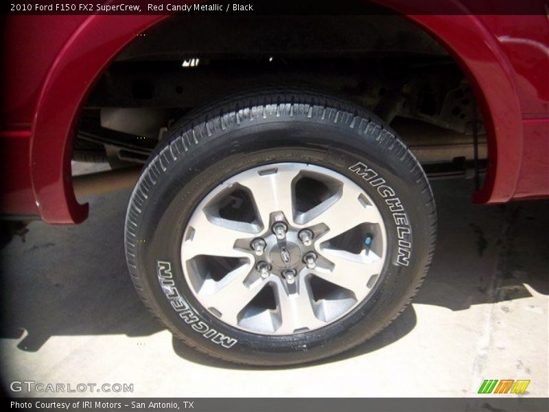 Red Candy Metallic / Black 2010 Ford F150 FX2 SuperCrew