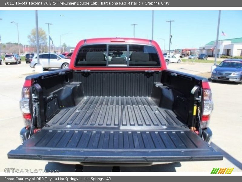 Barcelona Red Metallic / Graphite Gray 2011 Toyota Tacoma V6 SR5 PreRunner Double Cab