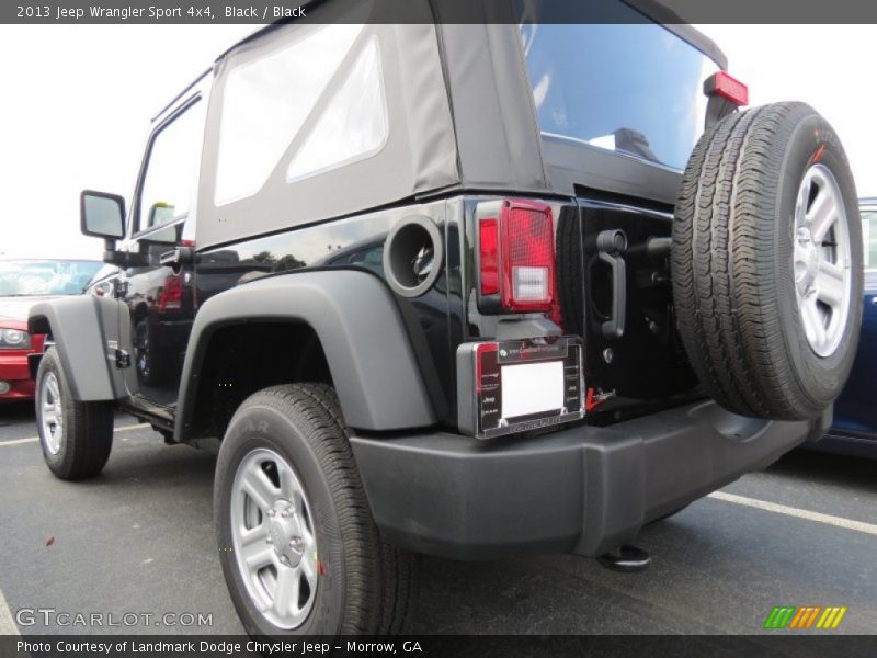 Black / Black 2013 Jeep Wrangler Sport 4x4