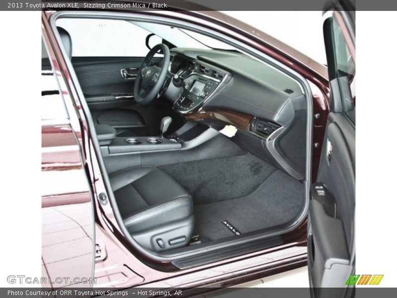 Sizzling Crimson Mica / Black 2013 Toyota Avalon XLE