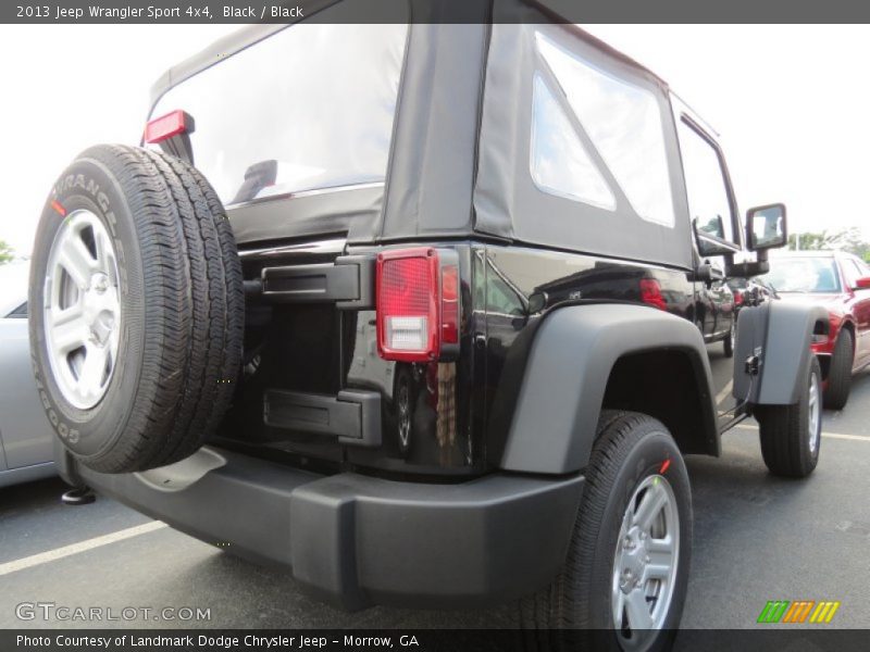 Black / Black 2013 Jeep Wrangler Sport 4x4