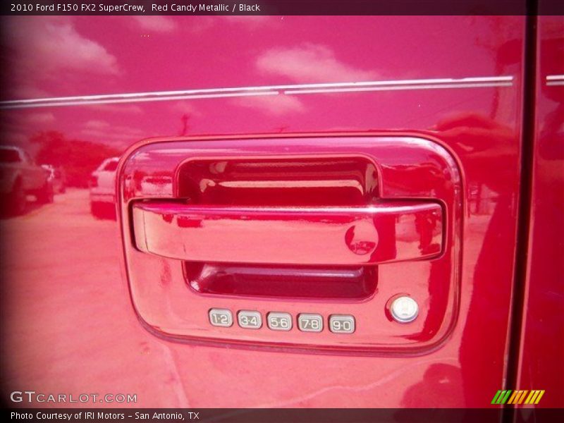 Red Candy Metallic / Black 2010 Ford F150 FX2 SuperCrew